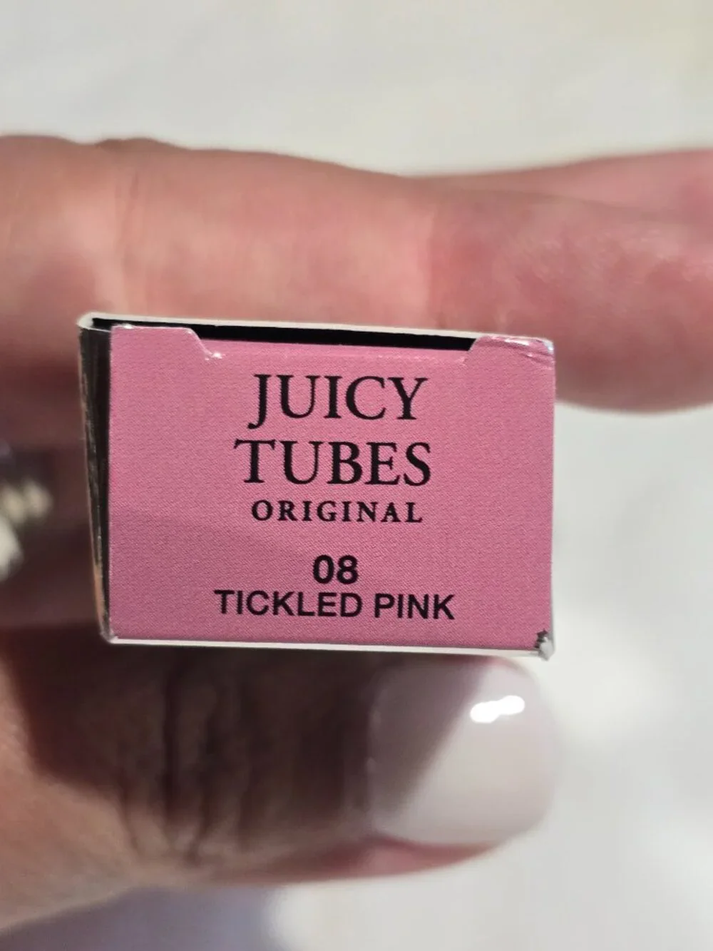 Lancôme Juicy Tubes Original Lip Gloss - 08 Tickled Pink - New